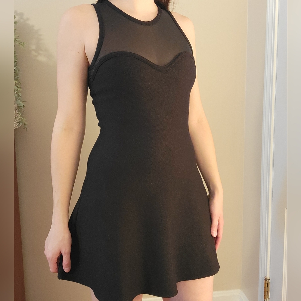 Forever 21 Mini Dress, Small, Black, Skater